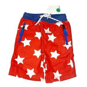 Mini Boden Stars Print Shorts Size 3Y